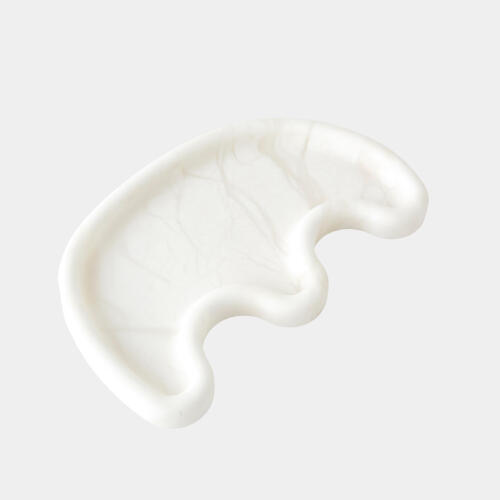 Amera Alabaster Tray-White