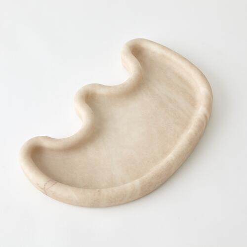 Amera Alabaster Tray-Sand