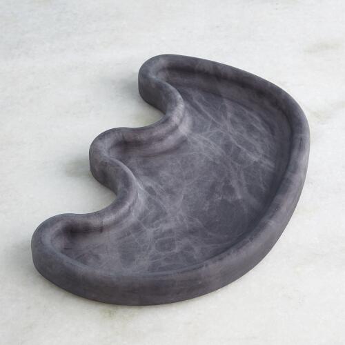 Amera Alabaster Tray-Grey