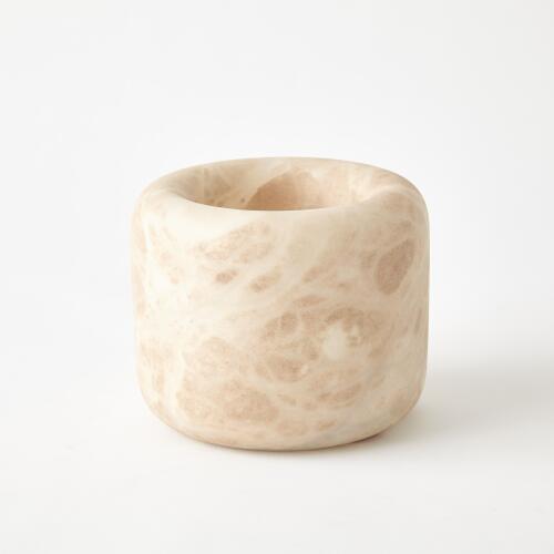 Alabaster Ring Bowl-Sand