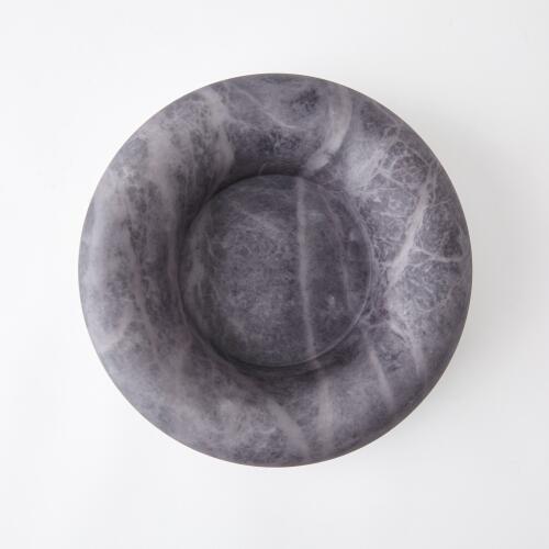 Alabaster Ring Bowl-Grey