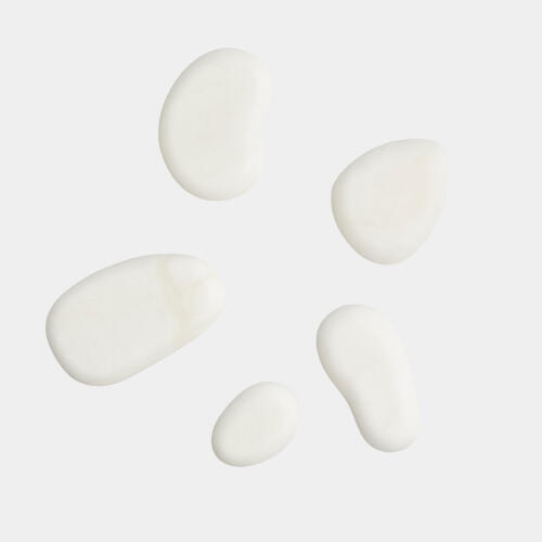 Alabaster River Rocks-White