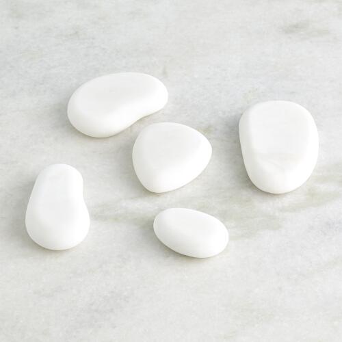 Alabaster River Rocks-White