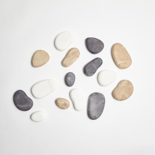 Alabaster River Rocks-White