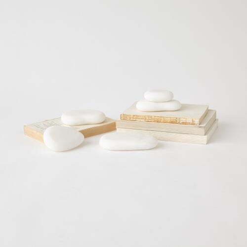 Alabaster River Rocks-White