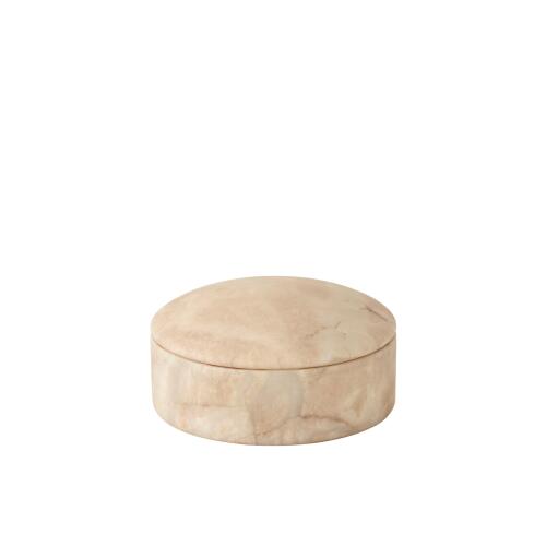 Gala Alabaster Canister-Sand