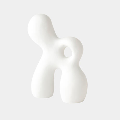 Ronan Sculpture-Matte White-Sm