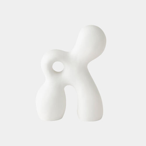 Ronan Sculpture-Matte White-Sm