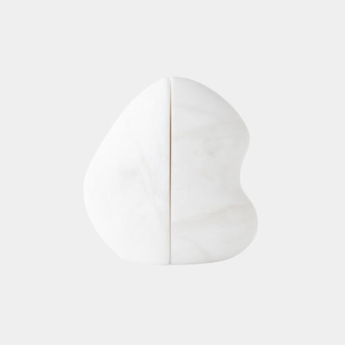 Amorph Bookends-White