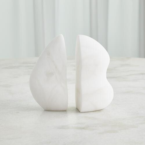 Amorph Bookends-White