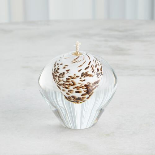 Daphne Oil Candle-Brown Spots