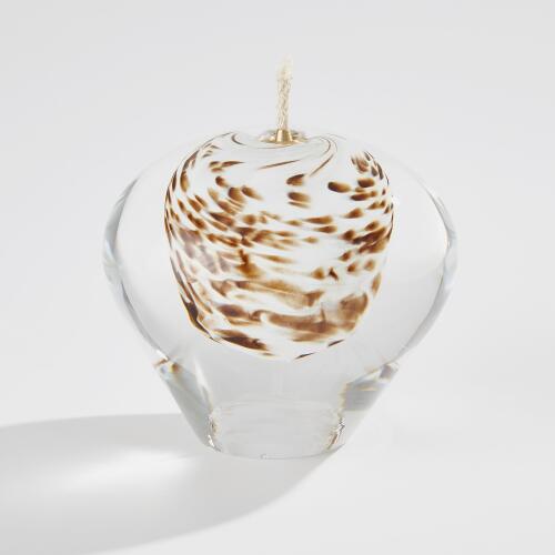 Daphne Oil Candle-Brown Spots