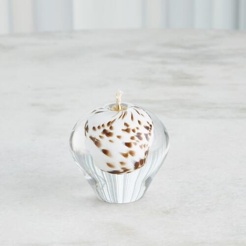 Daphne Oil Candle-Brown Spots