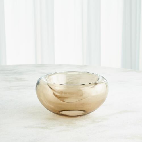 Double Take Bowl-Light Topaz-Lg