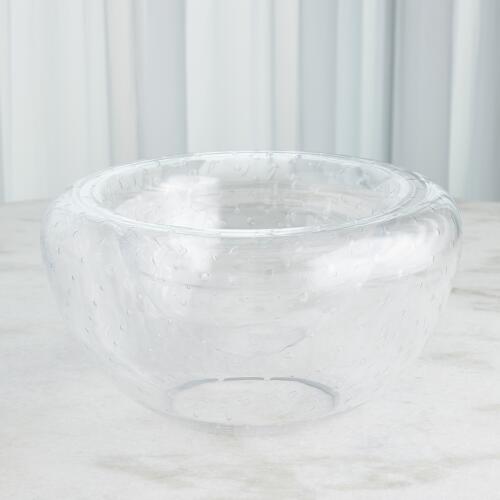 Double Take Bowl-Clear Seeded