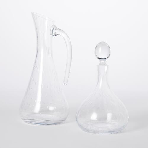Hamish Decanter-Clear Seeded
