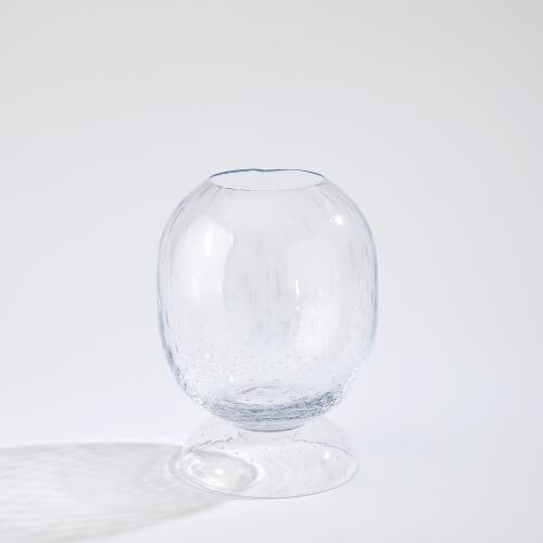 Ashton Vase-Clear Seeded