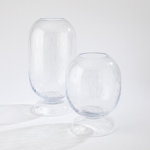 Ashton Vase-Clear Seeded