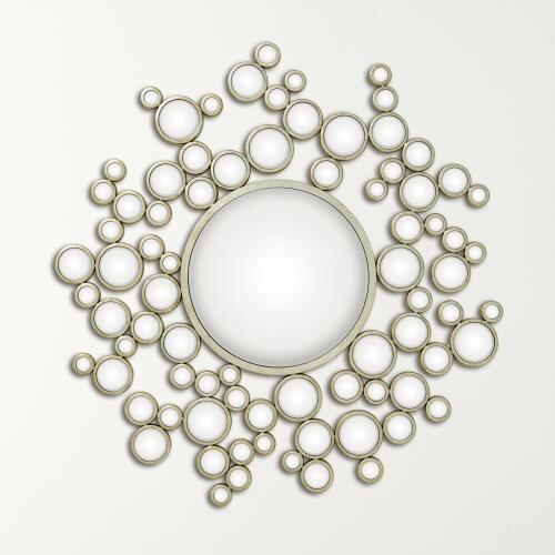 Aquarius Mirror-Silver Leaf