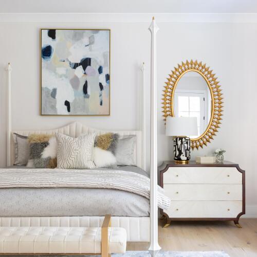 Wellington Mirror-Gold Leaf