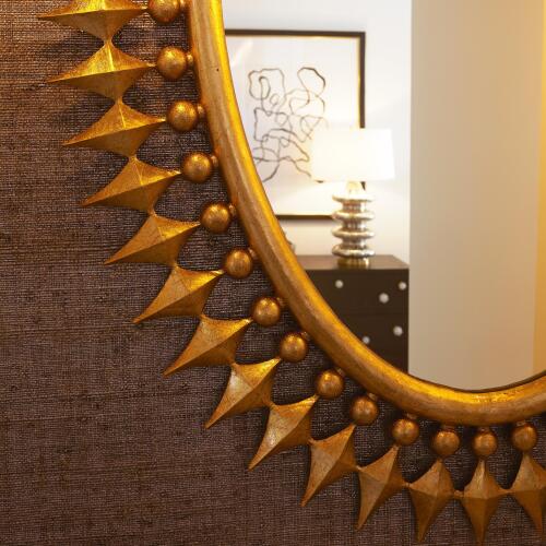 Wellington Mirror-Gold Leaf