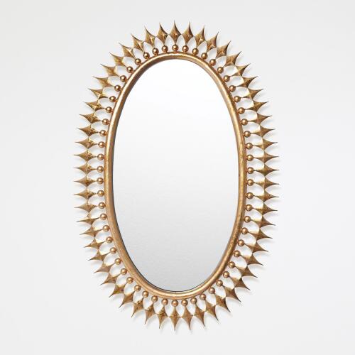 Wellington Mirror-Gold Leaf