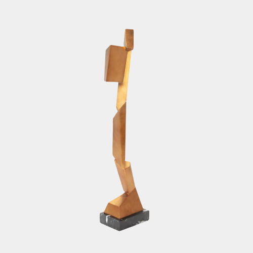 Maverick Facet Sculpture-Gold