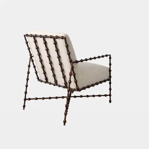 Elder Lounge Chair-Bronze-Cambric Stone