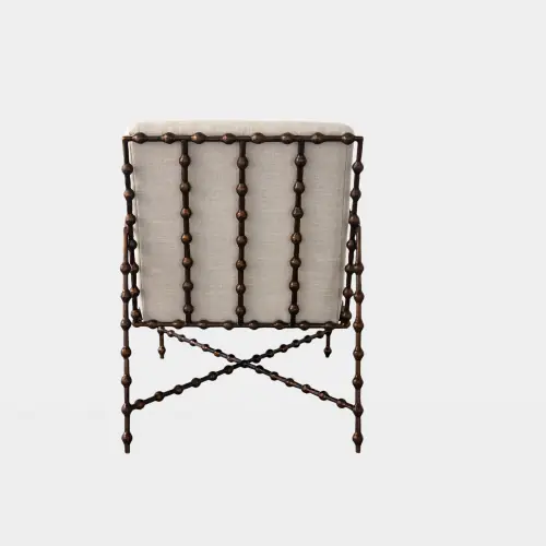 Elder Lounge Chair-Bronze-Cambric Stone
