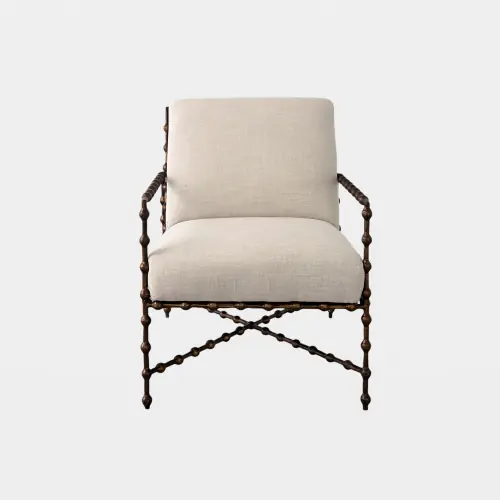 Elder Lounge Chair-Bronze-Cambric Stone