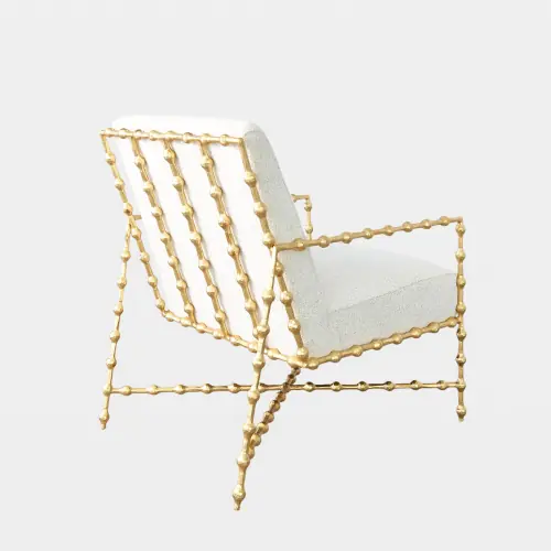 Elder Lounge Chair-Gold Leaf-Avoletta