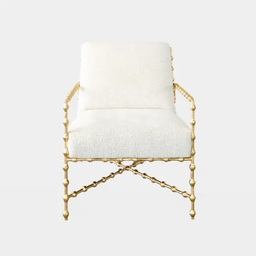 Elder Lounge Chair-Gold Leaf-Avoletta