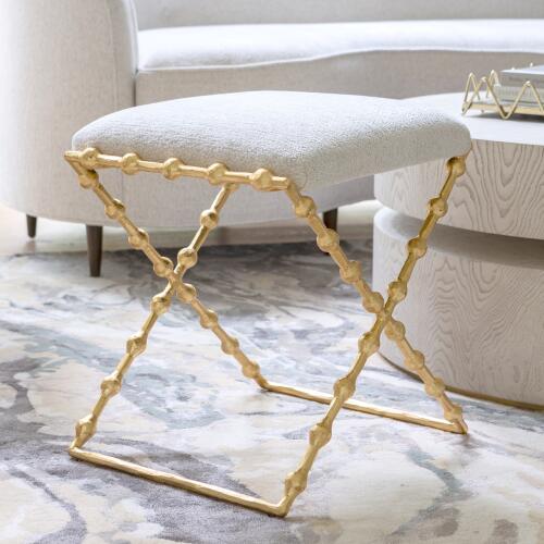 Elder Bench-Gold Leaf-Avoletta