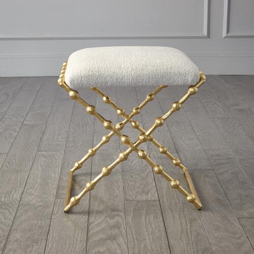 Elder Bench-Gold Leaf-Avoletta