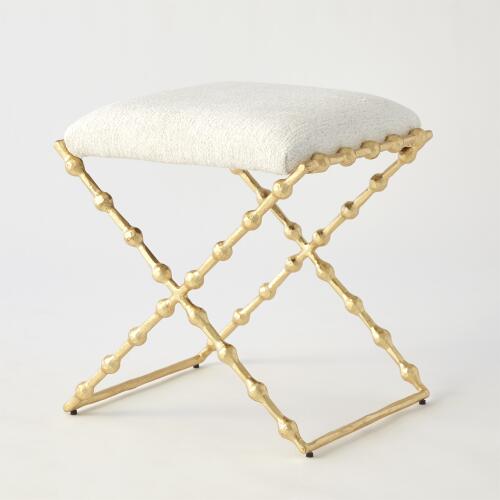 Elder Bench-Gold Leaf-Avoletta