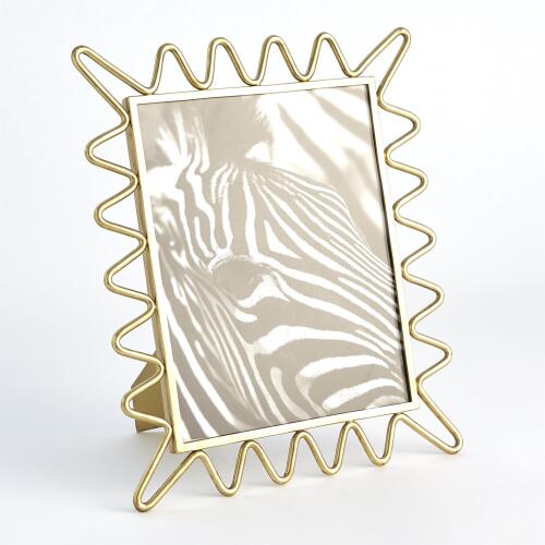 Ric Rac Picture Frame-Gold