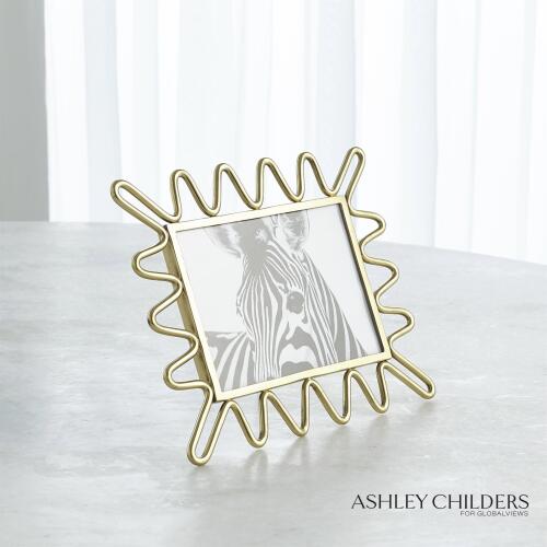 Ric Rac Picture Frame-Gold