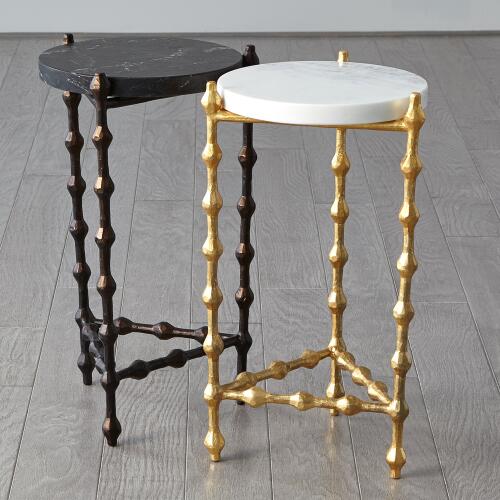 Elder Drinks Table-Gold Leaf