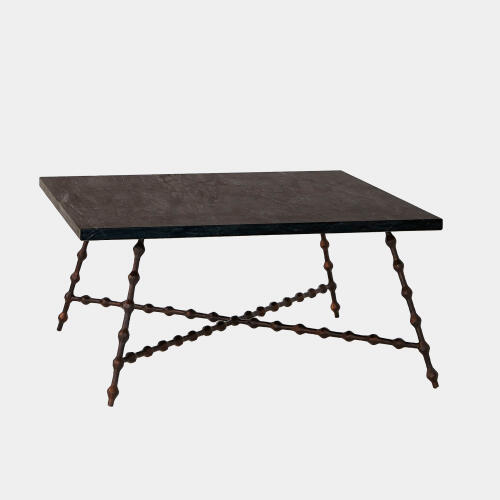 elder cocktail table-bronze