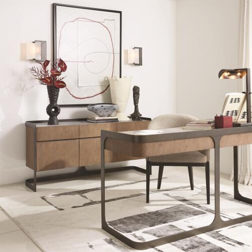 Tabletop Easel Lamp-Bronze