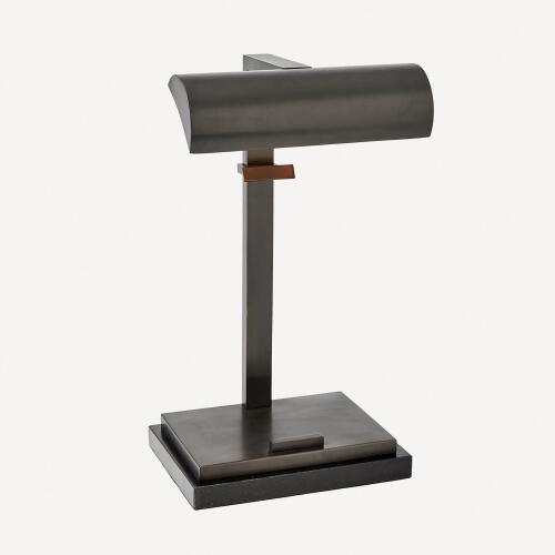 Tabletop Easel Lamp-Bronze