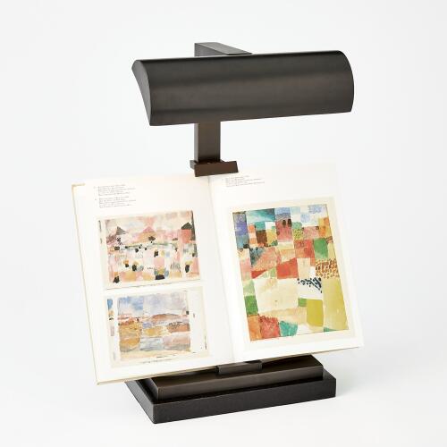 Tabletop Easel Lamp-Bronze