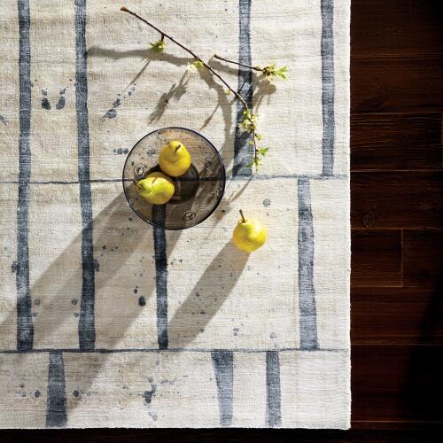 Genome Rug-Blue/Taupe