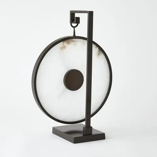 Anya Clock-Black/Bronze