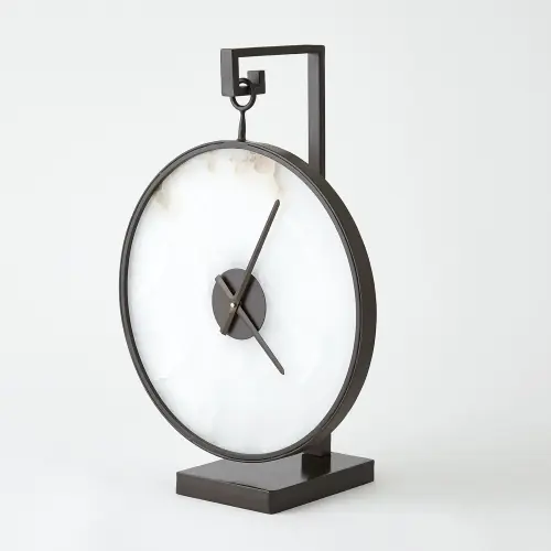 Anya Clock-Black/Bronze