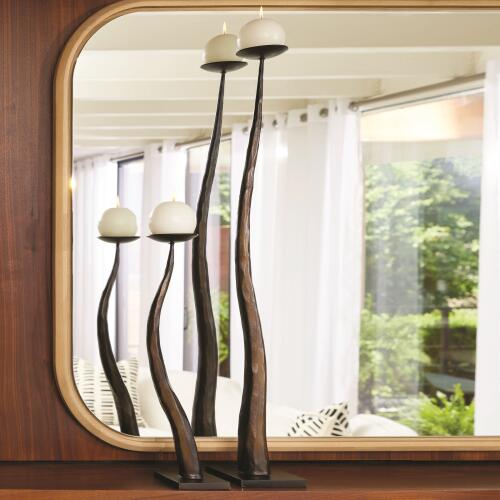 Chiseled Candle Holder