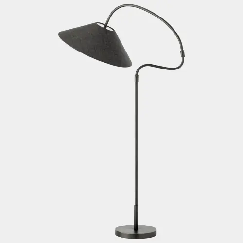 Swerve Floor Lamp-Bronze