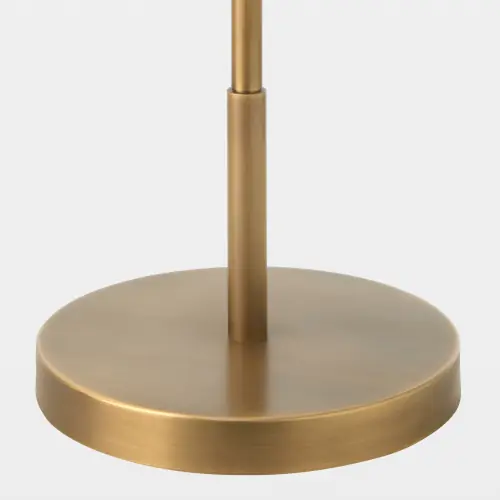 Swerve Floor Lamp-Brass