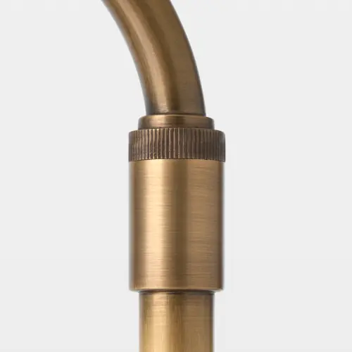 Swerve Floor Lamp-Brass