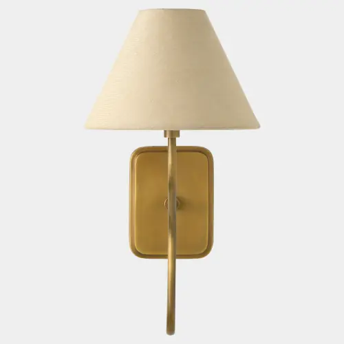 Swerve Sconce-Brass